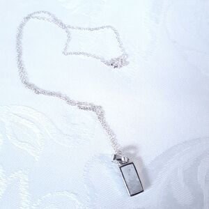 NWOT Mother of Pearl Sterling Silver Necklace